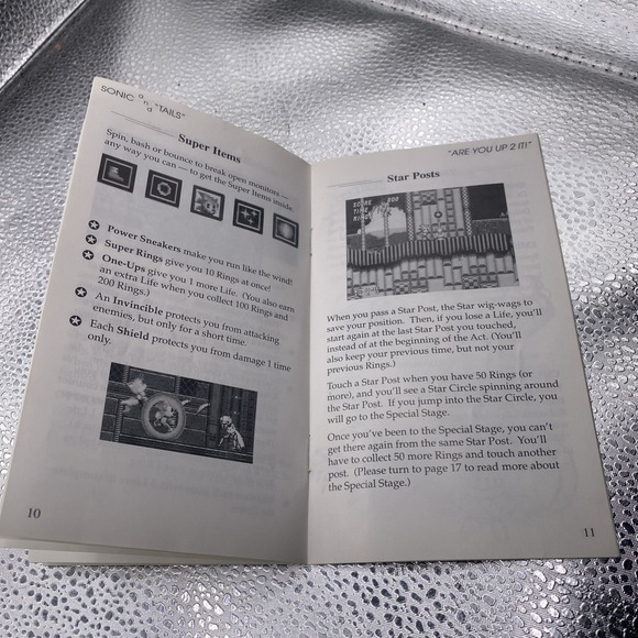 Sega Genesis Game Manuals Sonic The Hedge Hog 2 - Picture 8 of 15